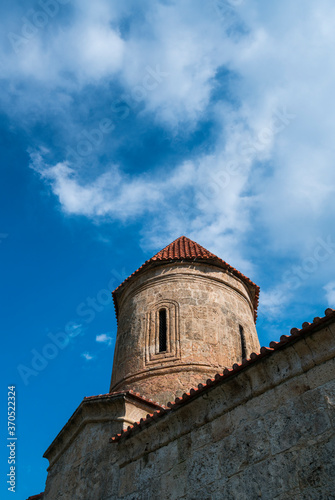 Church of Saint Elishe, Kish Town, Shaki City, Caucasus Range, Azerbaijan, Middle East