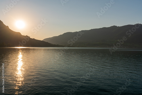 Attersee bei Sonnenuntergang
