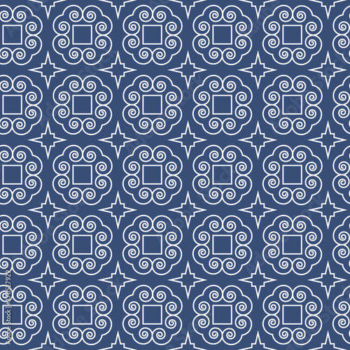 Hmong pattern seamless 09