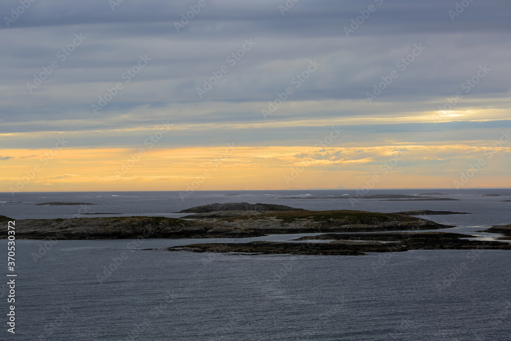 Norwegian sea coast