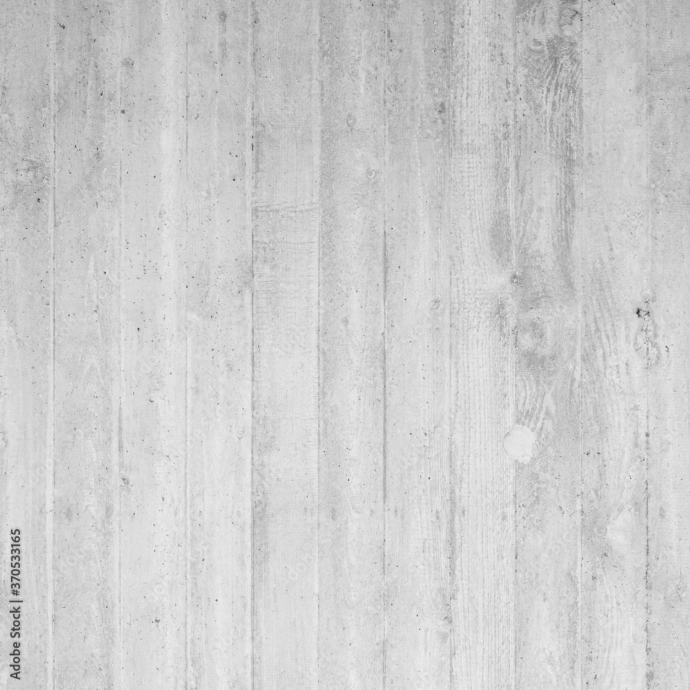 Naklejka premium Grunge gray grey white bright concrete cement wall texture background square, with wooden boards structure