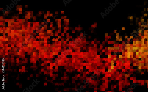 Dark Green, Red vector layout with lines, rectangles.