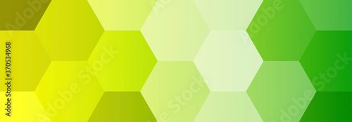 sfondo, banner, esagoni, tecnologia