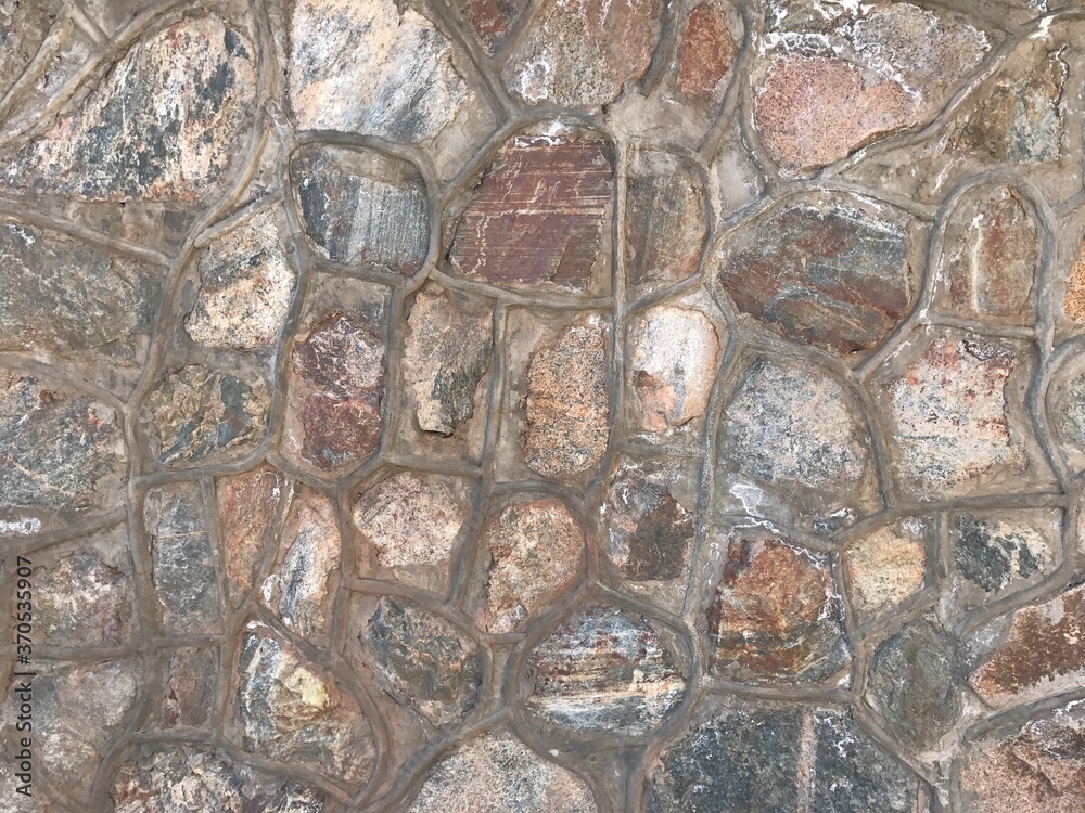 Fototapeta premium stone wall tile texture