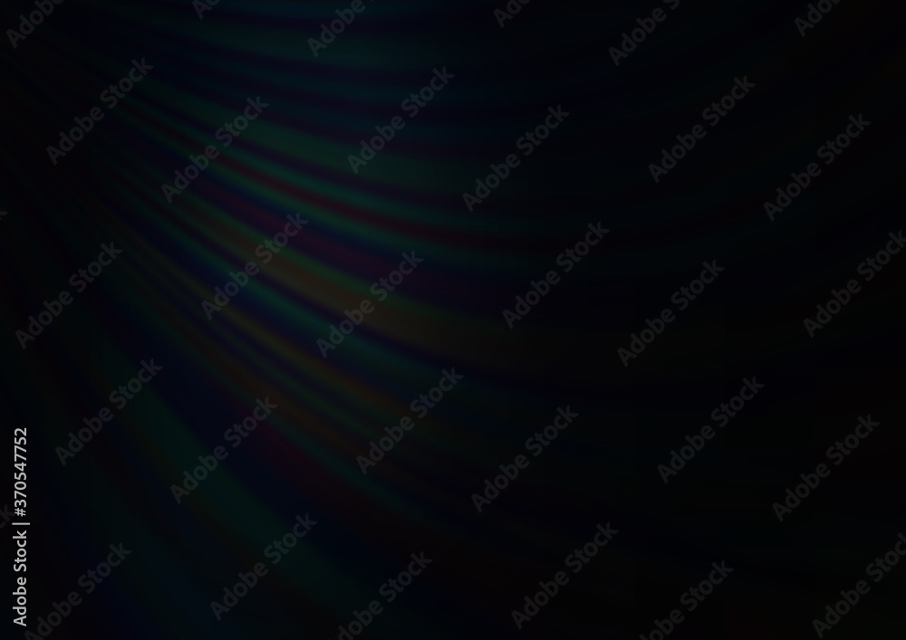 Dark Black vector template with lava shapes. Dark Black vector template with lava shapes.