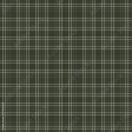 Green Plaid Tartan Checkered Seamless Pattern photo