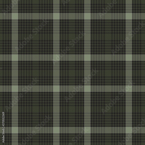 Green Plaid Tartan Checkered Seamless Pattern photo