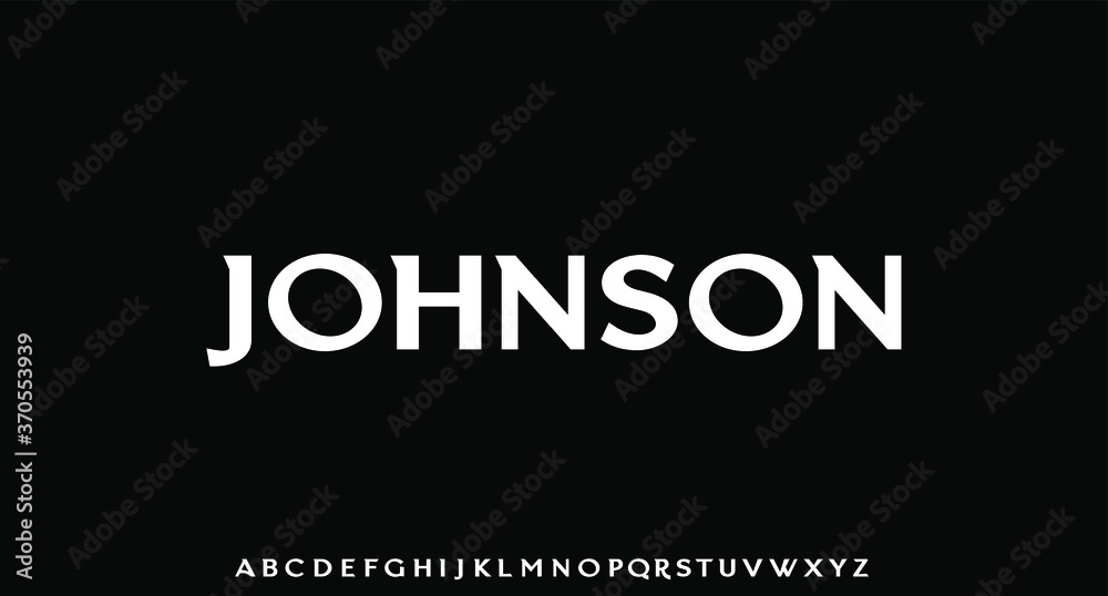 JHONSON.elegant luxury vintage font vector