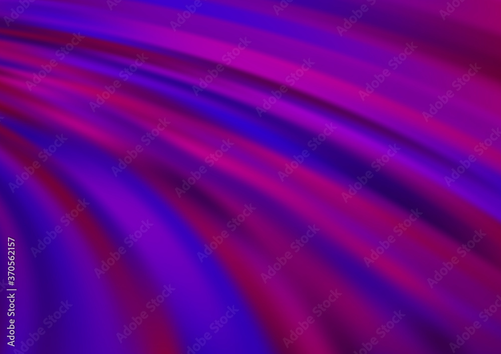 Light Purple vector template with bent lines. Light Purple vector template with bent lines.