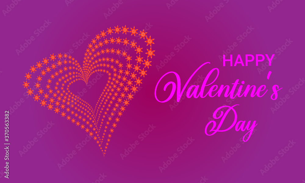 Valentines day vector background design