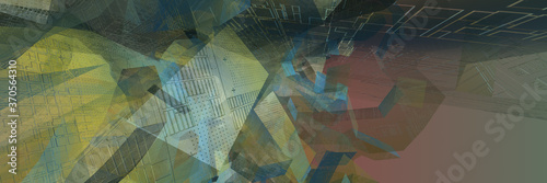 Panel kuchenny z motywem abstract background