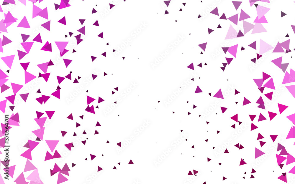 Light Pink vector pattern in polygonal style. Light Pink vector pattern in polygonal style.