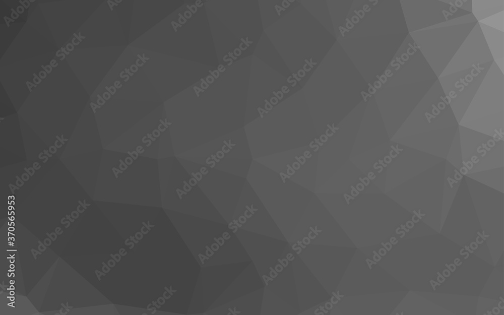 Light Silver, Gray vector blurry triangle pattern. Light Silver, Gray vector blurry triangle pattern.