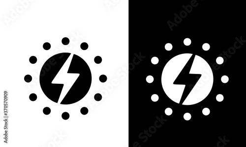 Energy and Eco Icons vector design 