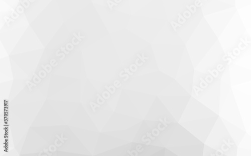 Light Silver, Gray vector triangle mosaic texture.