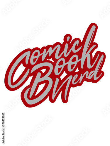 Logo Comic Book Nerd heftchen Zeitschrift