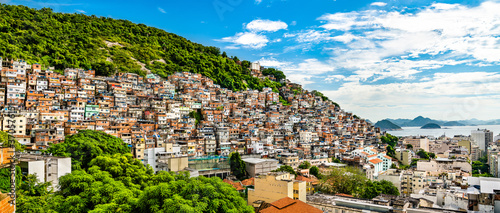 Fotografija Favela Cantagalo in Rio de Janeiro - Brazil