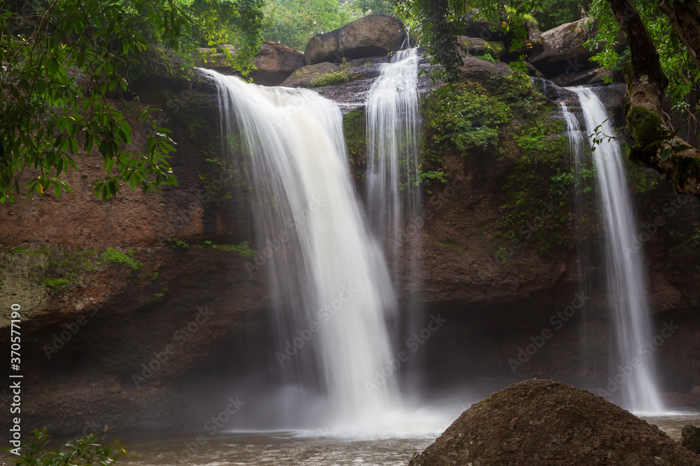
Haew Suwat Waterfall, beautiful in rainy season