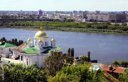 View of Nizhny Novgorod city, Russia