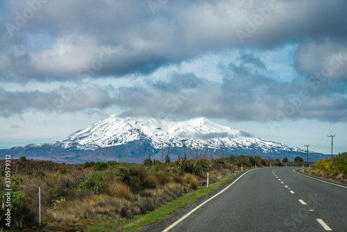 Mt. Ruapehu, Tongariro National Park, North Island New Zealand