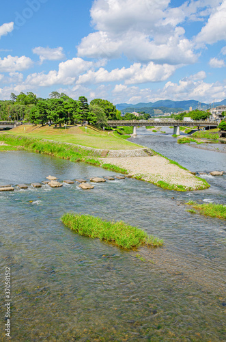 京都の鴨川デルタ © peia