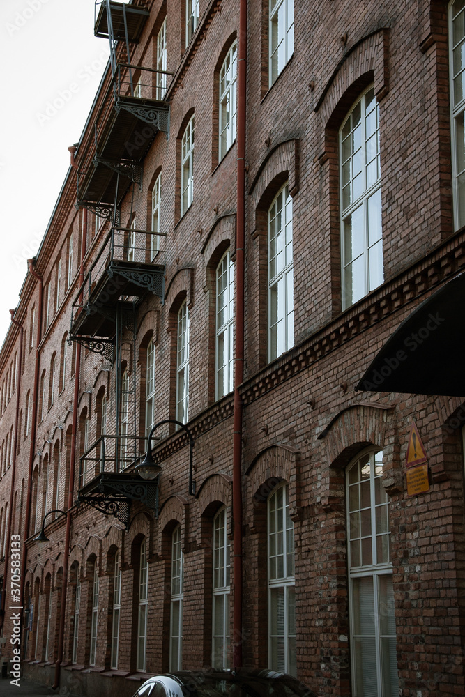 old brick building old brick building