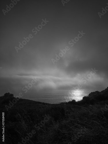 atardecer en galicia
