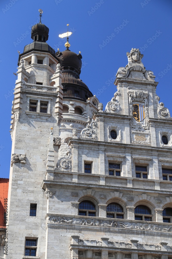 Fototapeta premium Leipzig City Hall, Germany