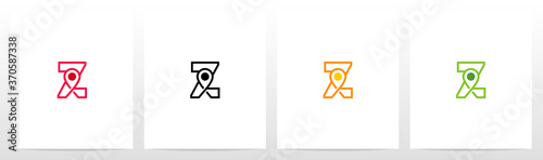 Free Download Map Pointer On Letter Logo Design Z - GFXLoad