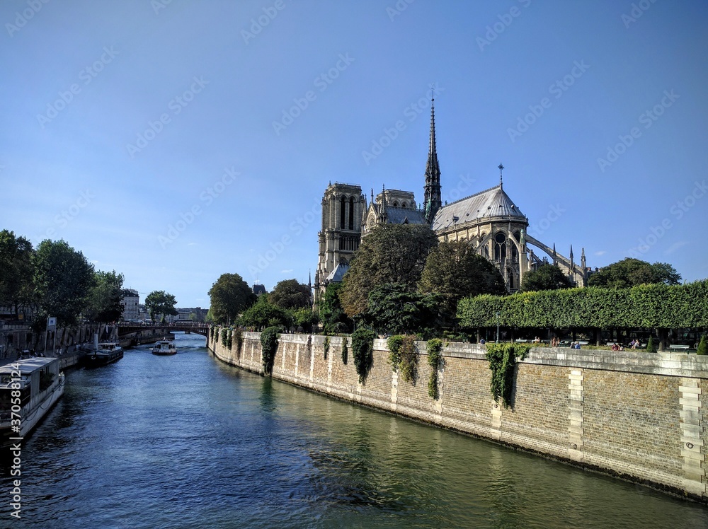 View of Notre Dame de Paris
