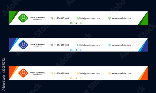 Corporate Email Signature Template
