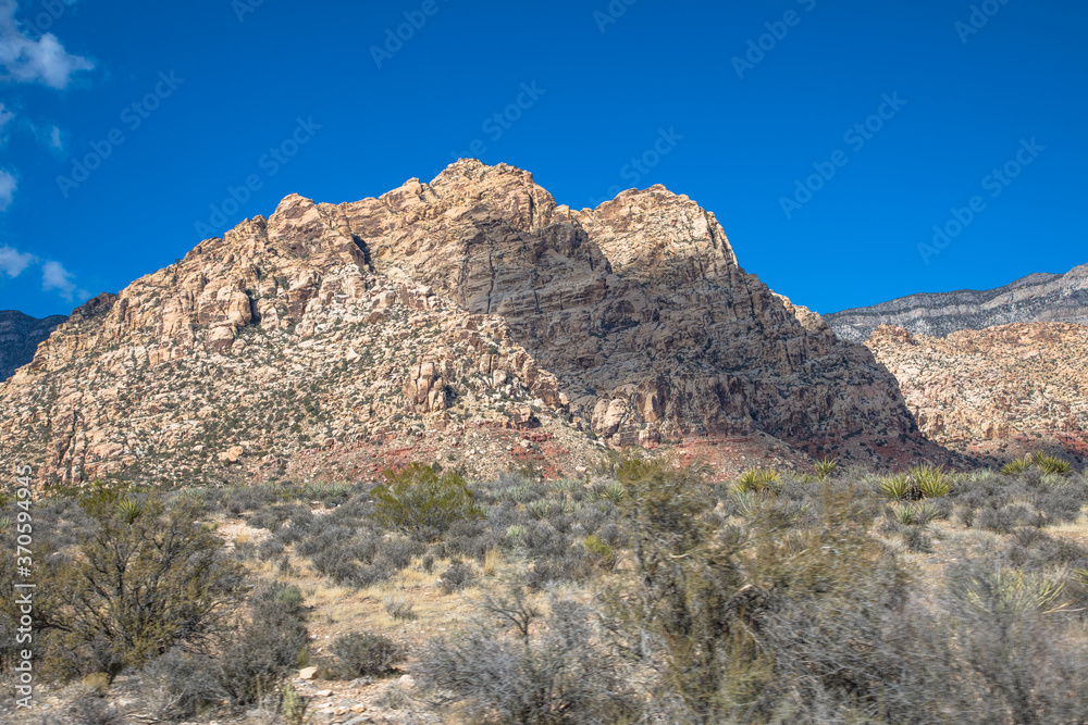 Views of Red Rock Canyon, near Las Vegas, Nevada, USA