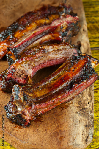 Brisket, pork sausage, pork ribs, beef ribs. Barbecue platter served with classic bbq sides Mac n cheese, cornbread, Brussels sprouts, coleslaw & beer. Classic traditional Texas meats & side dishes.