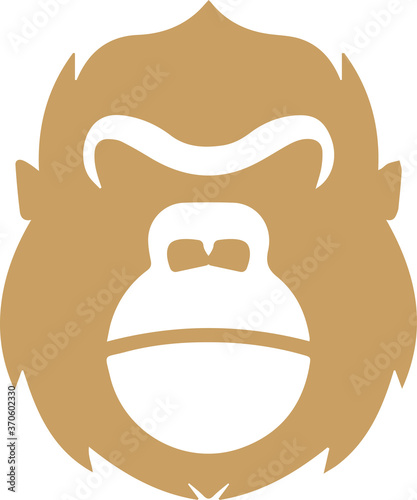 ゴリラアイコンイラスト