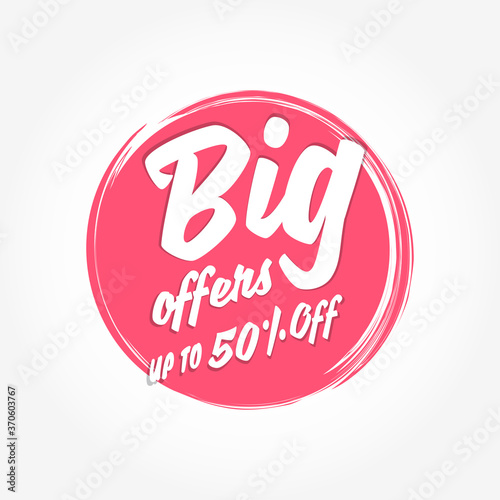 Big Offers 50% Off Label