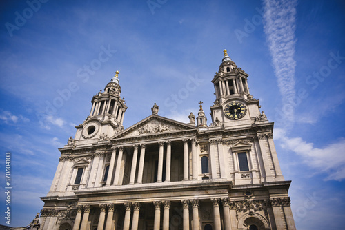 St. Paul s Cathedral located in Central London  UK.