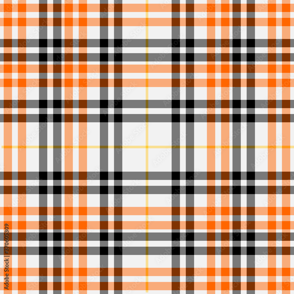  Tartan traditional checkered british fabric seamless pattern..