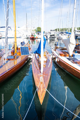 boats in the harbour