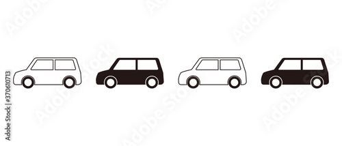 自動車の列