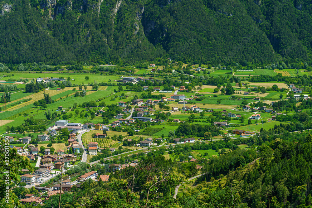 Caffaro valley in Brescia province