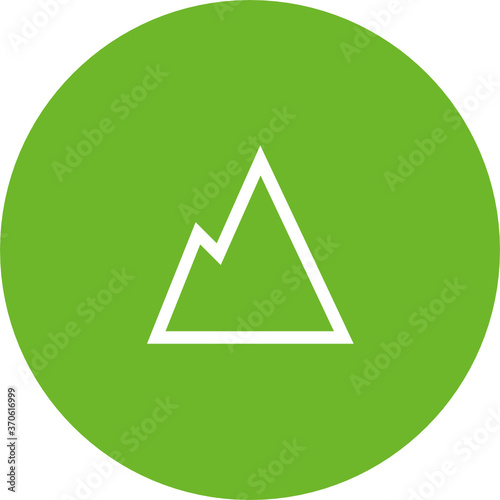 mountains map spotlight location icon which designed simple, uncomplicated and minimal to deliver information clearly.
Isolated flat, resizable vector icon to fit location based services