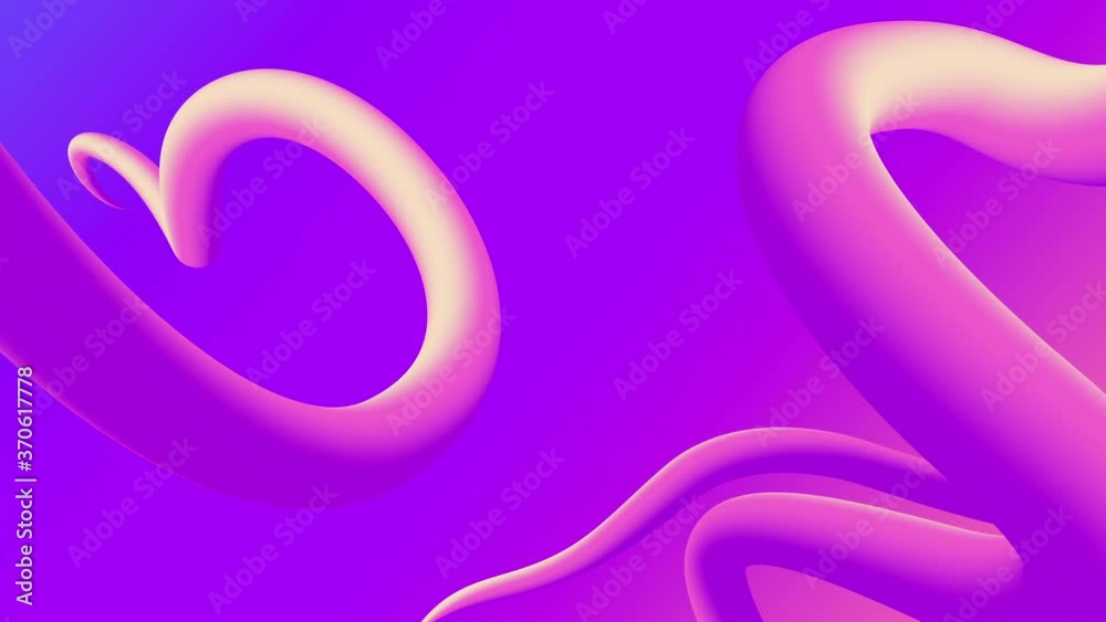 Trendy purple gradient fluid 3d animation with luma matte. Trendy purple gradient fluid 3d animation with luma matte.