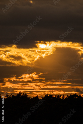 clouds and sun