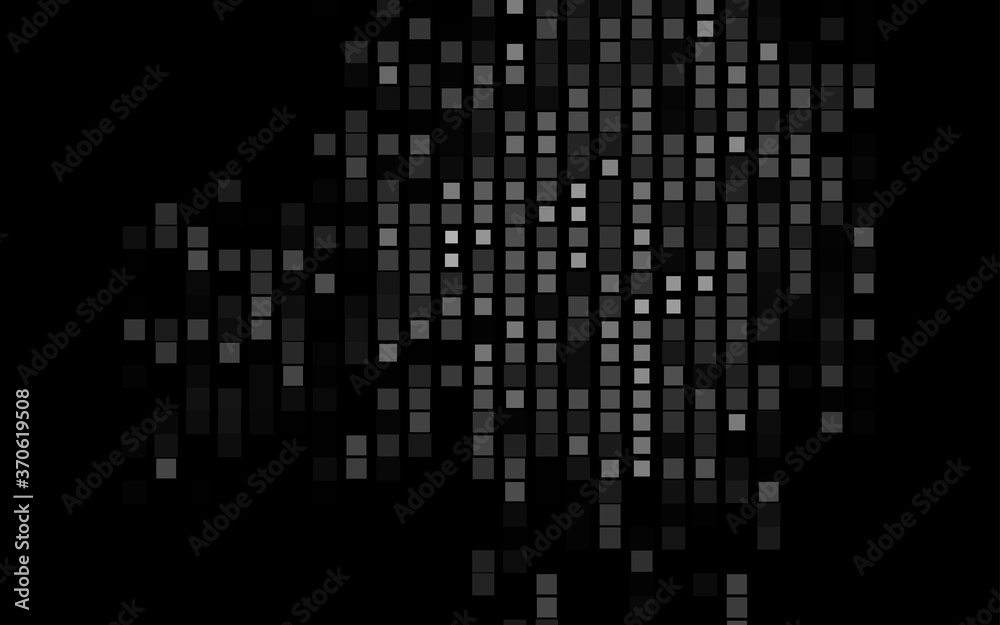 Dark Silver, Gray vector background with rectangles. Dark Silver, Gray vector background with rectangles.