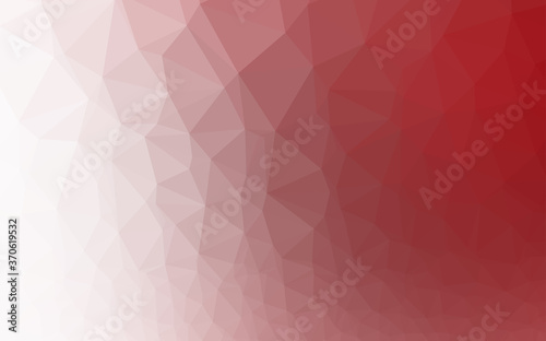 Fototapeta Naklejka Na Ścianę i Meble -  Light Red vector blurry triangle texture.