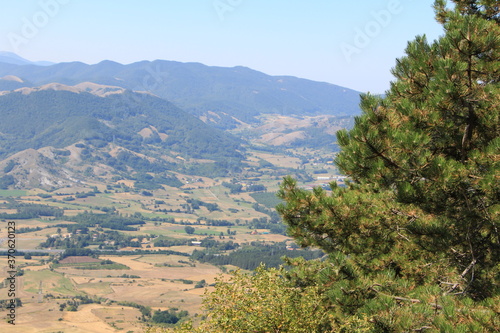 vista panoramica parco nazionale del pollino Calabria