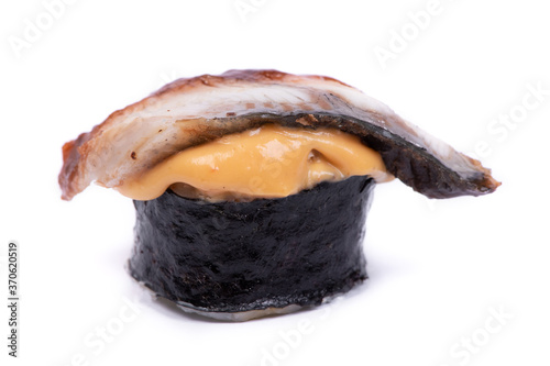 Japanese food, sushi roll with eel