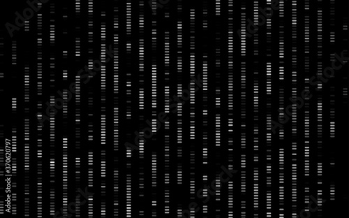 Dark Silver, Gray vector template with repeated sticks.