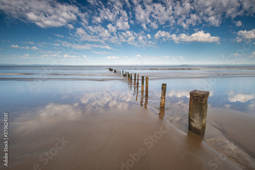 Groynes at Burnham on Sea 4