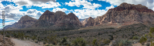Views of Red Rock Canyon  near Las Vegas  Nevada  USA